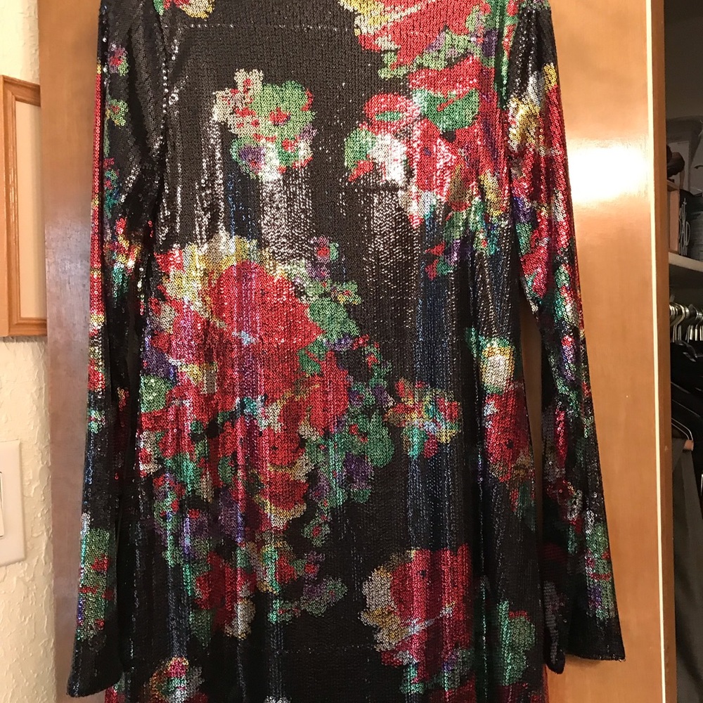 Multicolor Sequin Dress